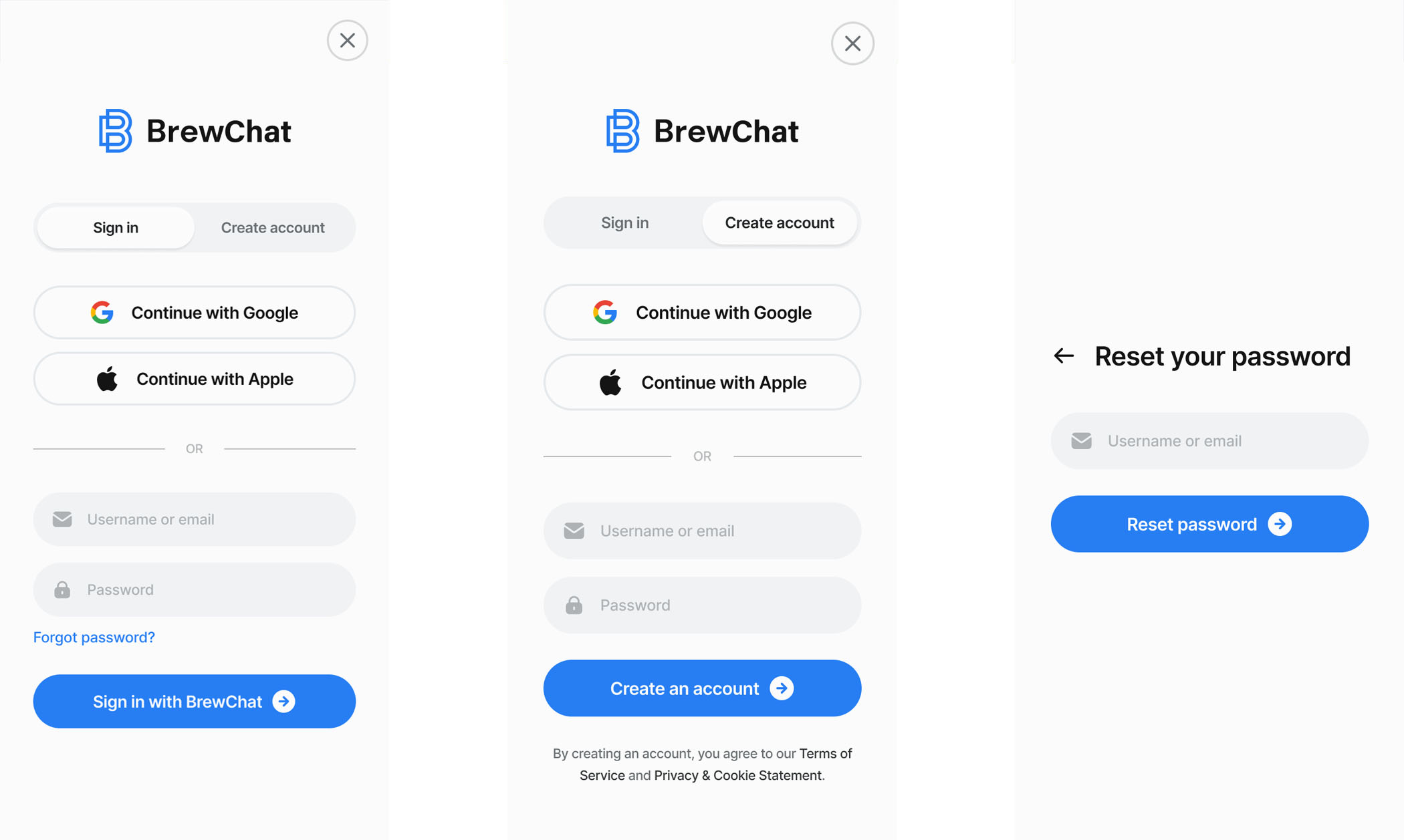 BrewChat - Screen 1