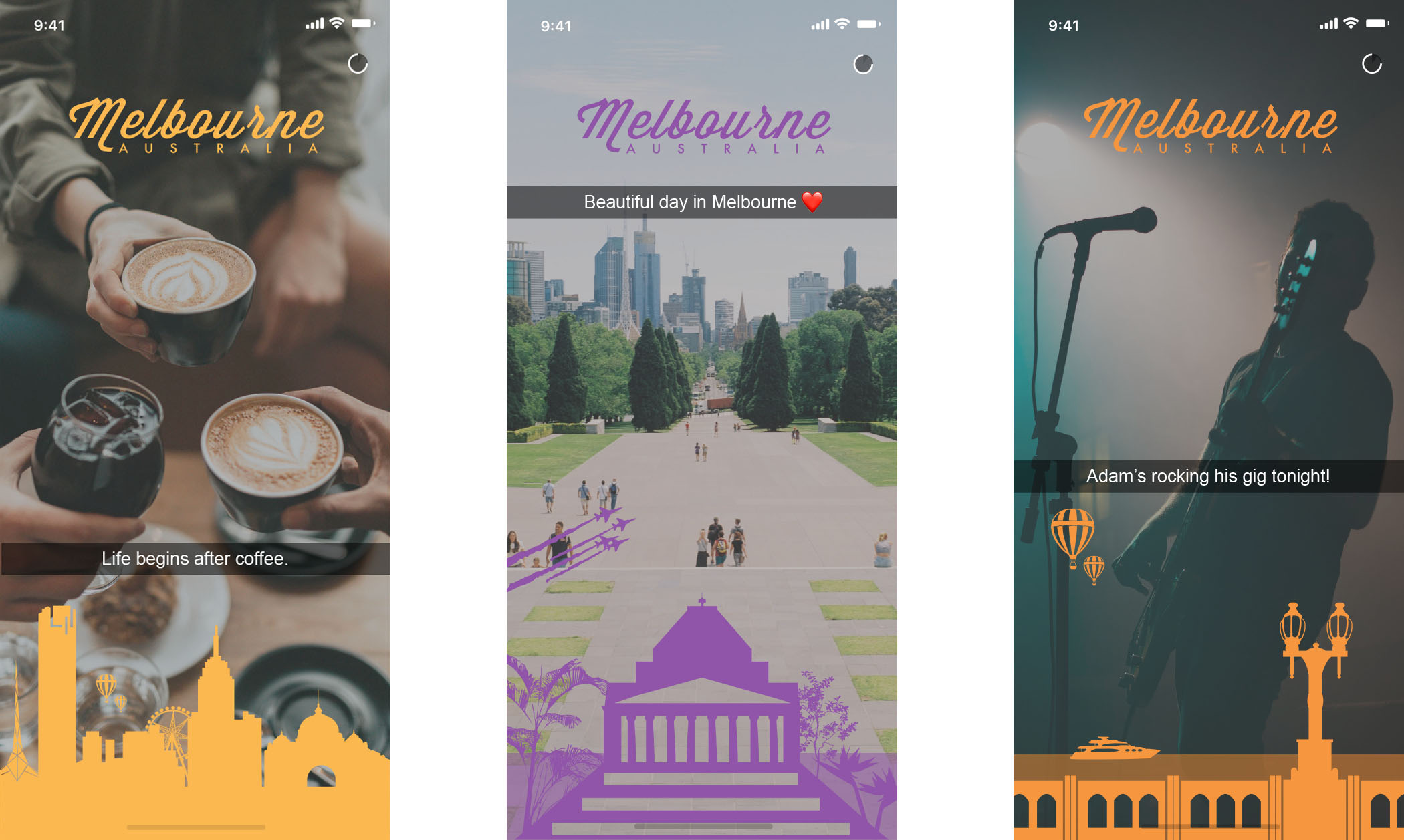 Snapchat: Geofilter Designs Screen 2